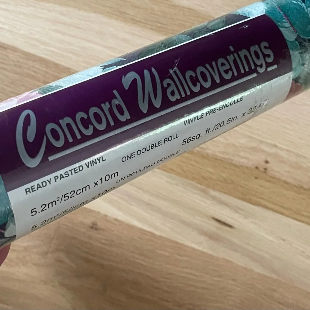 Wallpaper Concord Wallcoverings One Double Roll New